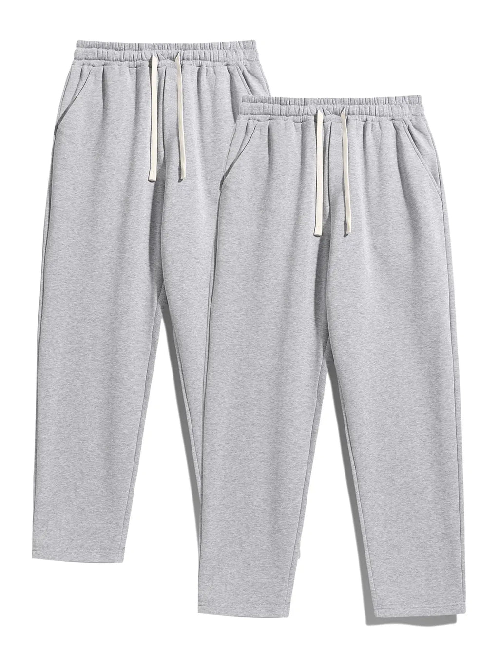 Men'S Drawstring Waist Sweatpants, Athleisure Style Regular Fit Pants with Pockets for Fall & Winter, Casual Men'S Trousers, Sports Bottoms, Casual Sporty Trousers